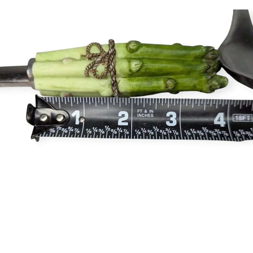 Falkelmann Rostfrei Inox 18/0 Asparagus Handle Salad Serving Spoon Set of 2